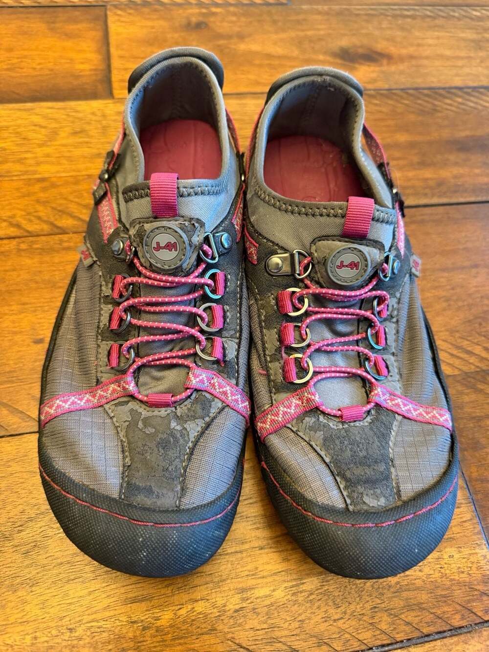 J-41 Adventure On Womens Hiking Shoes Gray